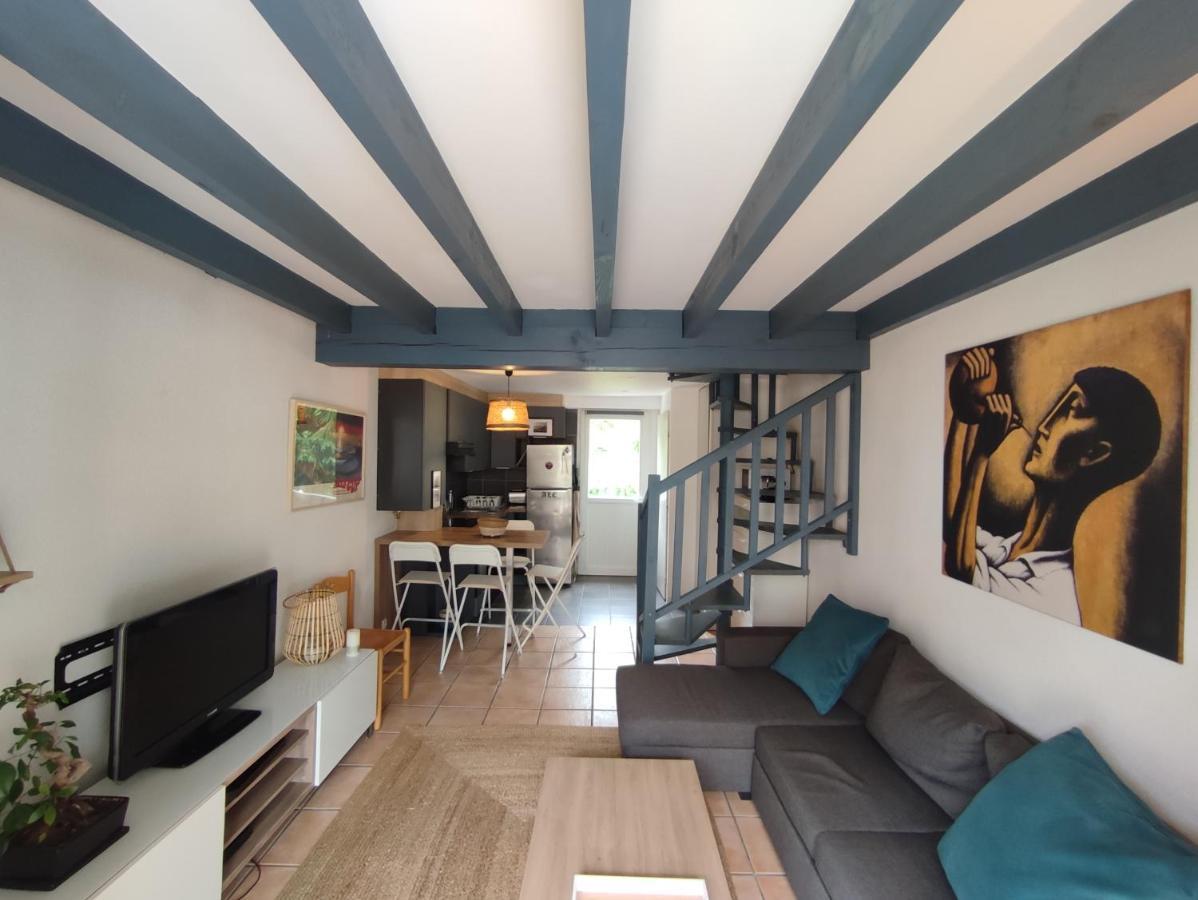 Ferienwohnung Petit Oasis Avec Piscine Anglet Exterior foto